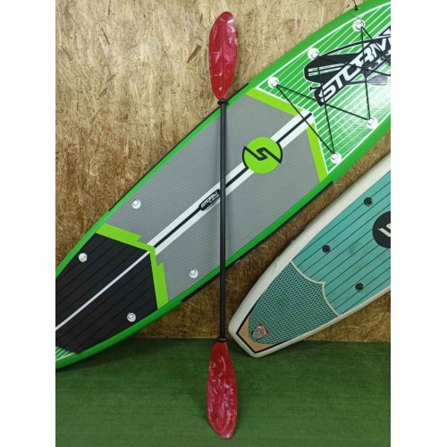 Весло 2-стороннее алюминиевое для SUP