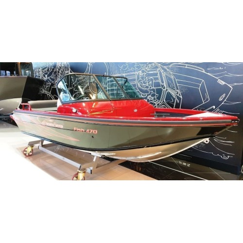 Катер-лодка алюминиевая NORTHSILVER 470 Fish