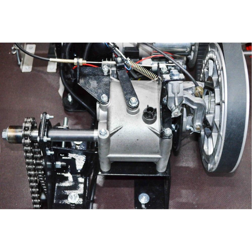 Мотобуксировщик KOIRA T15 R РУЧНОЙ СТАРТЕР. реверс редуктор - задний ход