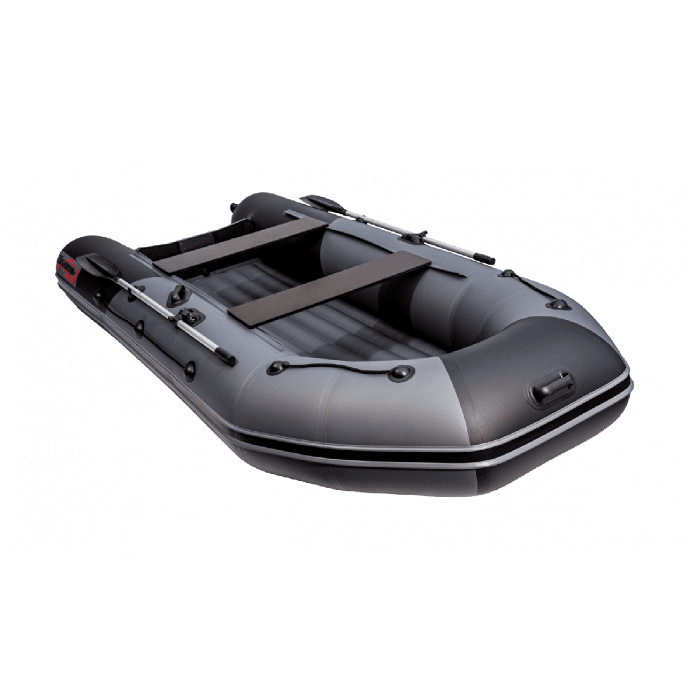 Лодка ПВХ ТАЙМЕНЬ NX 3400 НДНД PRO Серый