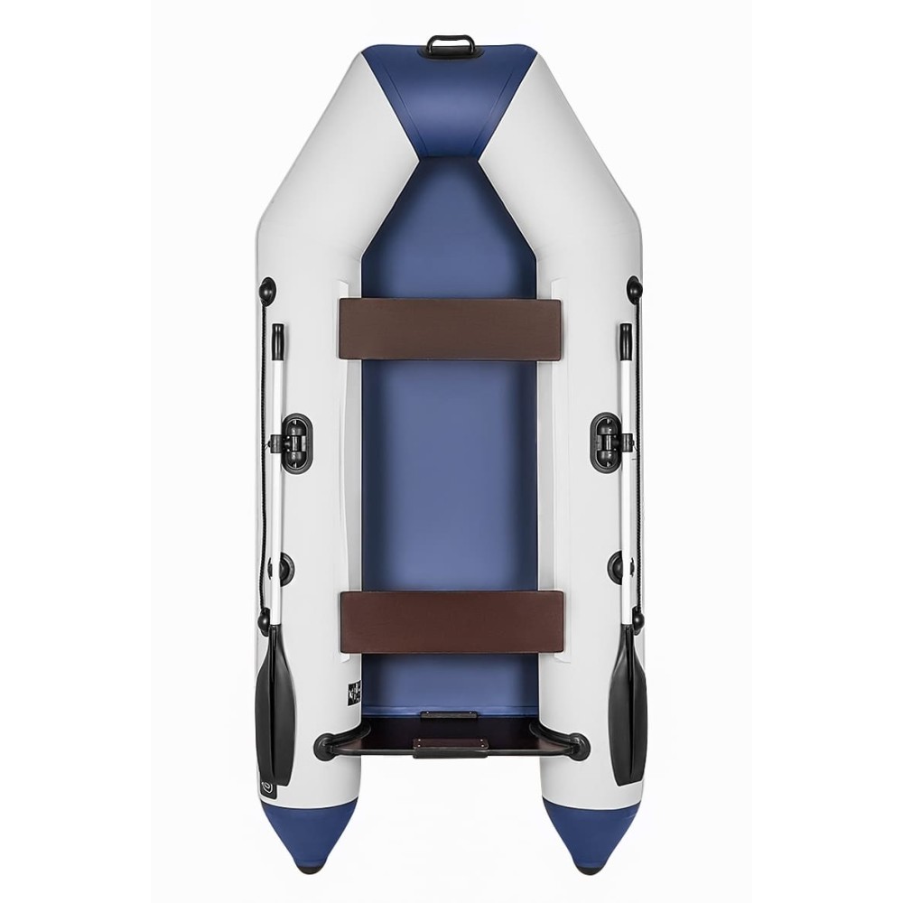 Лодка ПВХ АКВА 2800 Серый - синий