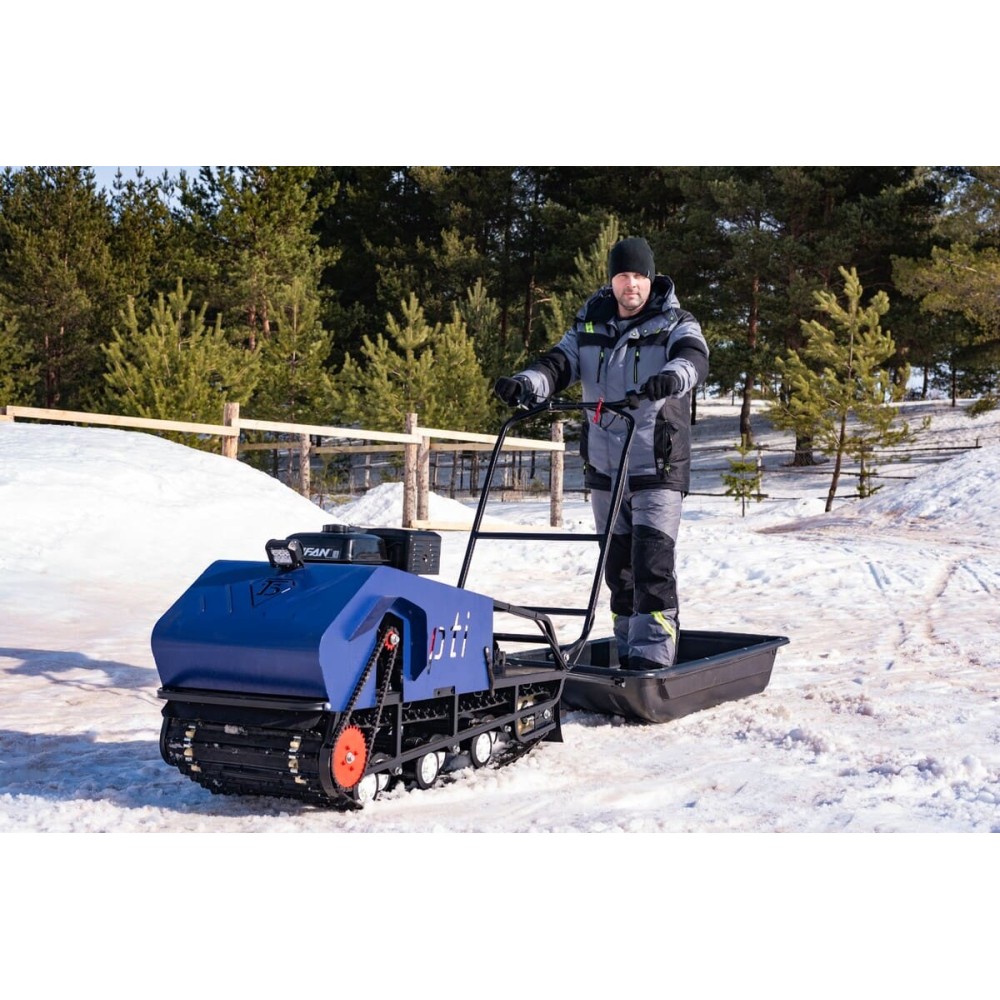 Мотобуксировщик БУРЛАК-М Опти-3 15 л.с.