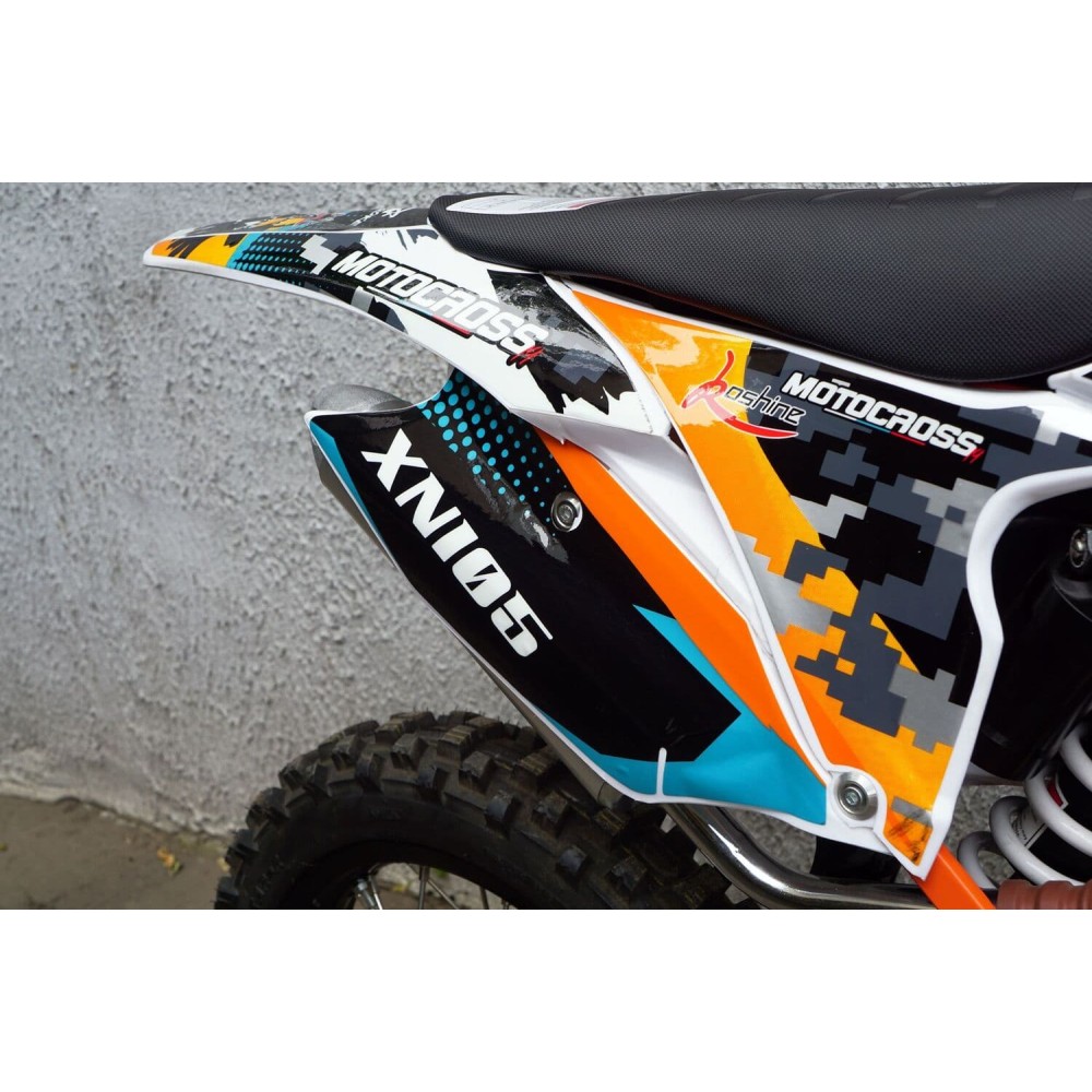 Мотоцикл кроссовый эндуро KOSHINE XN105 Plain 19/16