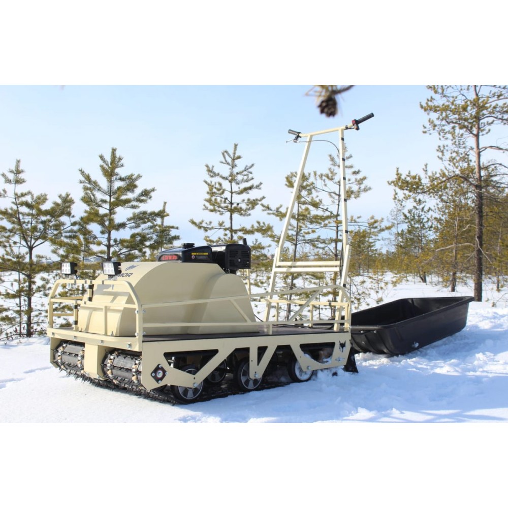 Мотобуксировщик POMOR X2 K-15 С реверс-редуктором