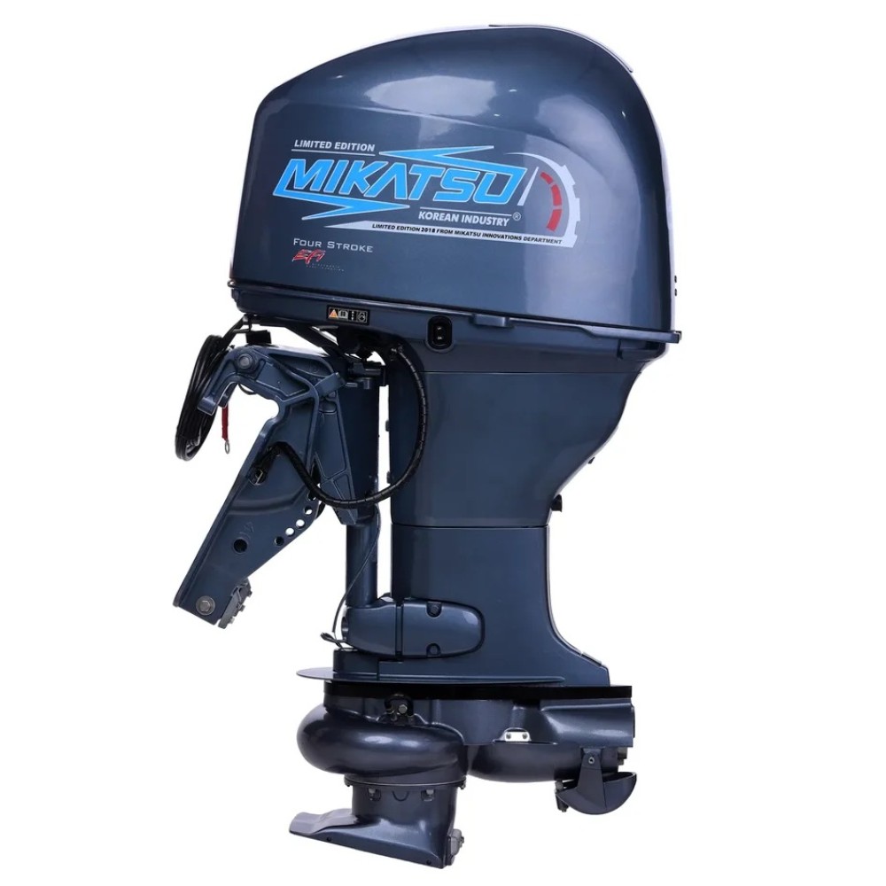 4х-тактный лодочный мотор MIKATSU MF60FEL-T-EFI с водомётной насадкой (2024)