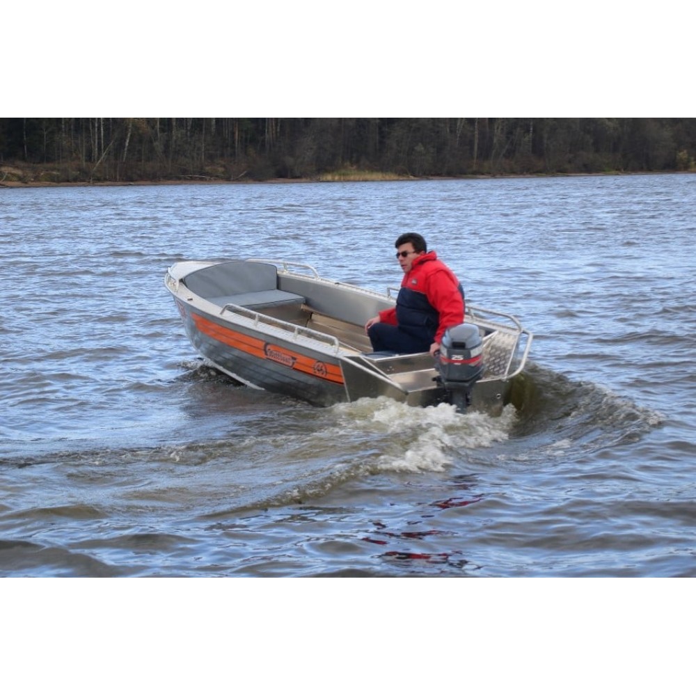 Алюминиевая лодка WELLBOAT-46