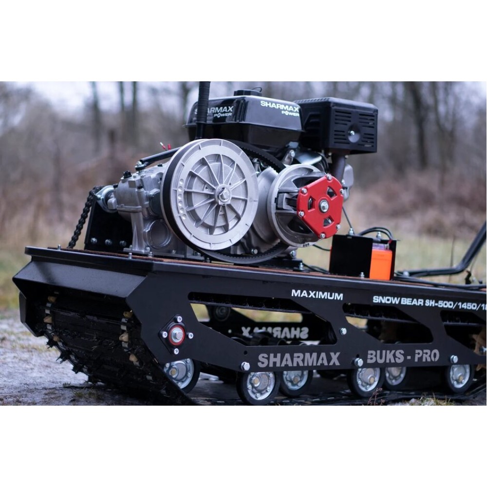 Мотобуксировщик SHARMAX S380 1250 HP6.5 Ultra (2024)