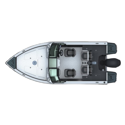 Катер-лодка алюминиевая SIBERIA S5 (mod 1)