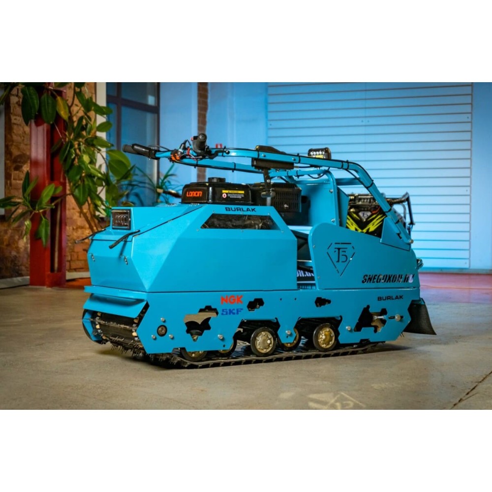 Мотобуксировщик БУРЛАК Таежник 15 л.с