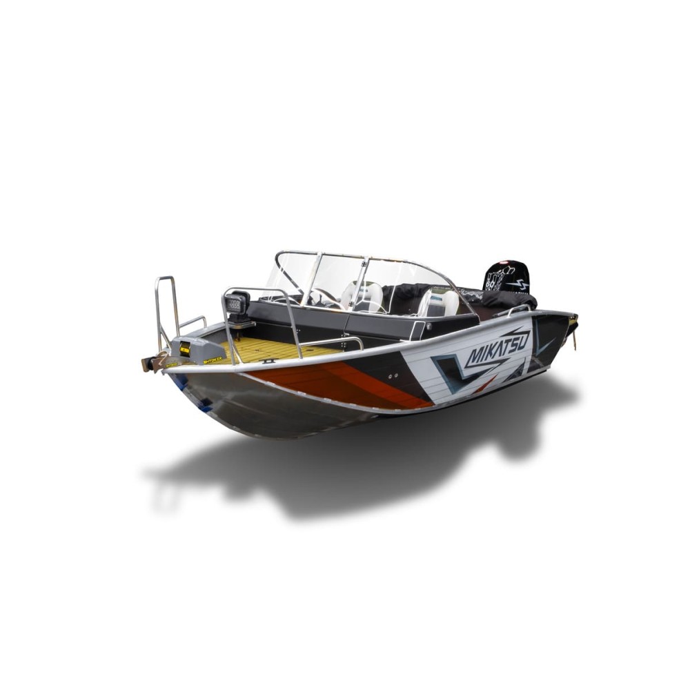 Комплект Алюминиевая лодка (катер) Mikatsu (Микатсу) 475 (Z43) Sport + мотор Yamaha F60FETL