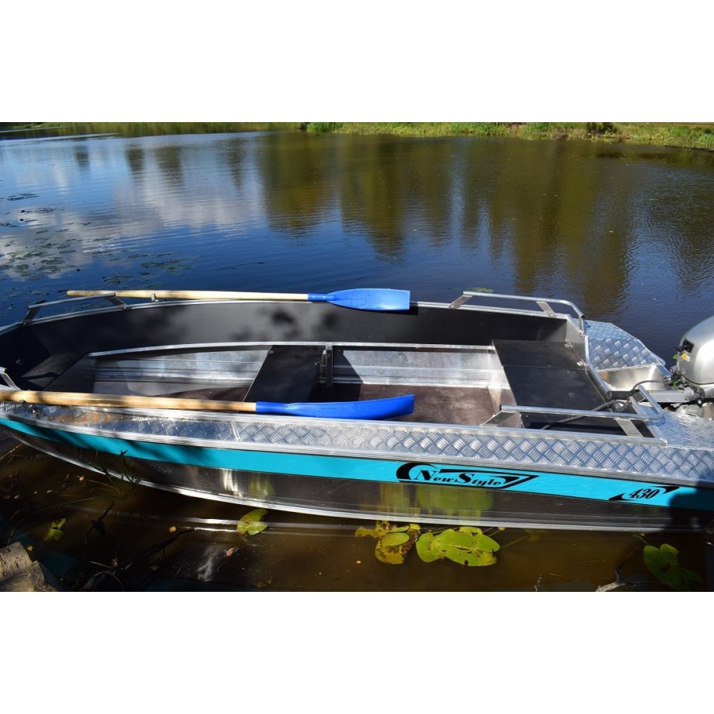 Алюминиевая лодка WELLBOAT-43-0