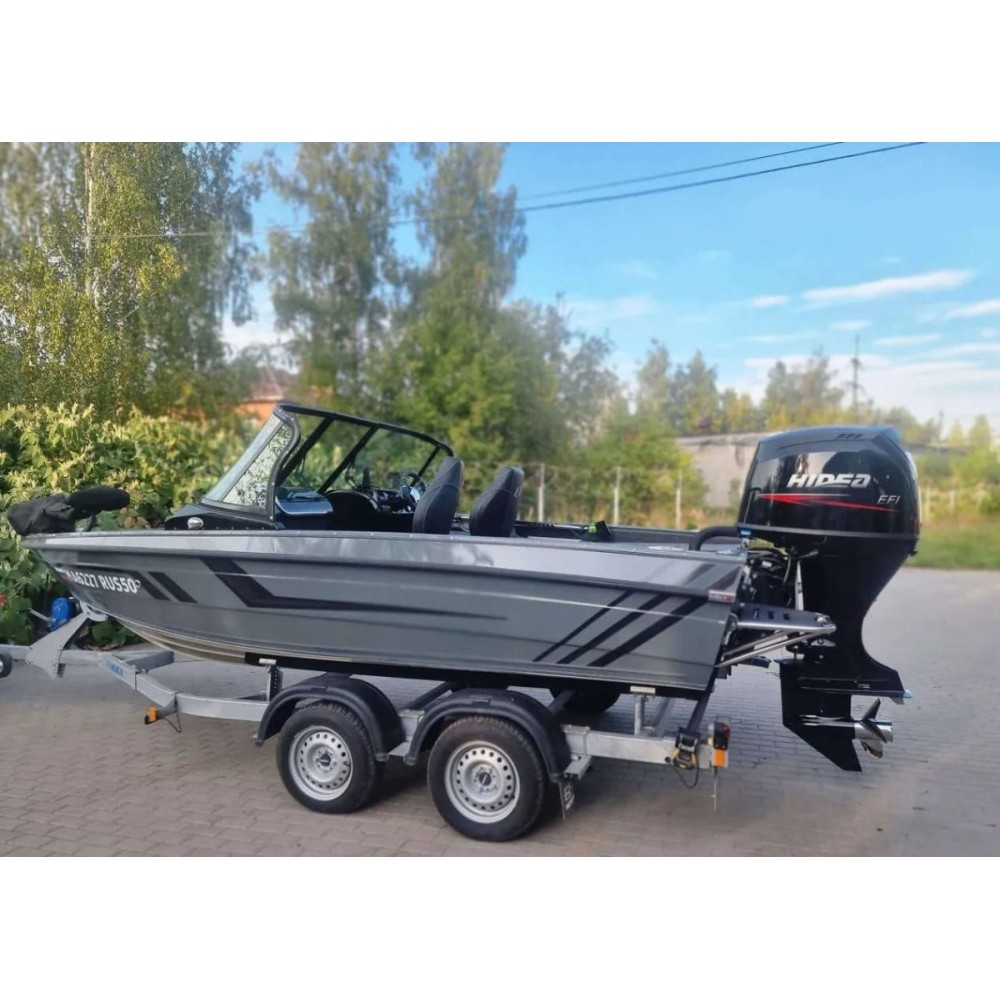 Катер-лодка алюминиевая ФЛ-52 Б/У