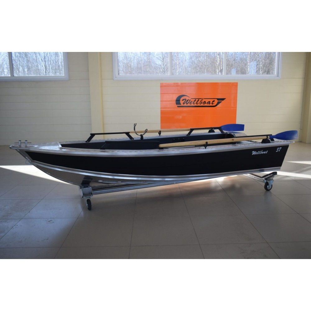 Алюминиевая лодка WELLBOAT-37