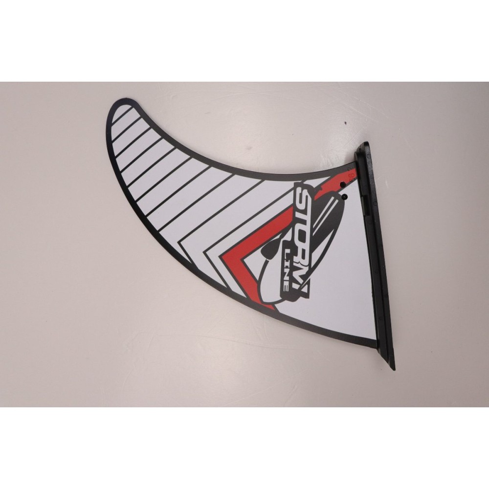 Основной плавник для SUP Stormline, белый/черный