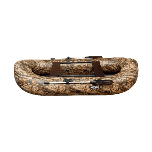 Гребная лодка ПВХ SIBRIVER Ангара-270 НД КМФ (Лес)