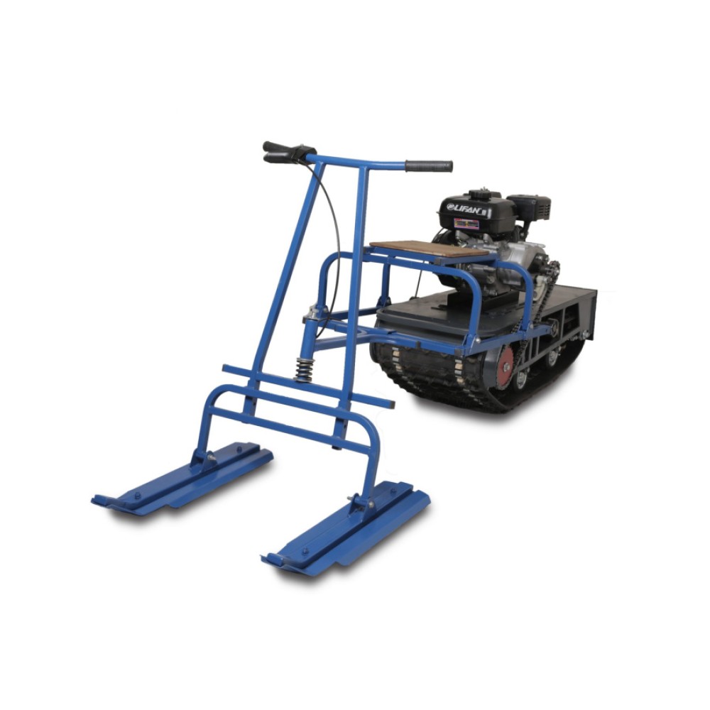 Мотобуксировщик ВЕПС «Рикша» с лыжным модулем 6.5 л.с.