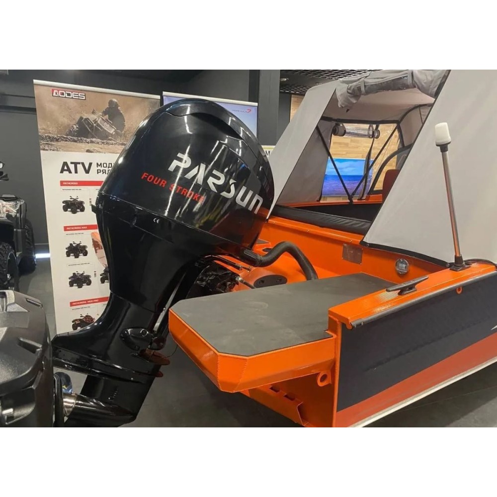 Катер-лодка алюминиевая ТРИЕРА 540 Боурайдер Комфорт Б/У