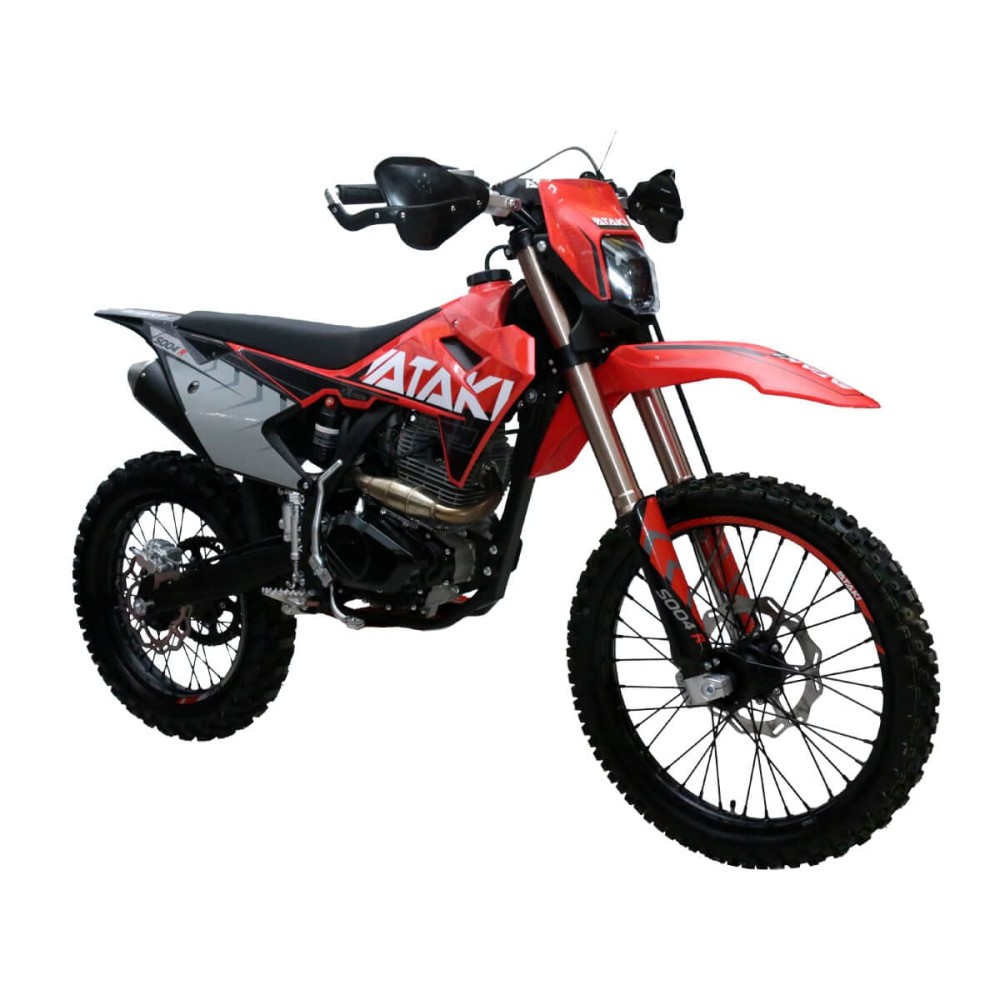 Мотоцикл кроссовый эндуро ATAKI S004-R 300 (4T PR300) 21/18 (2024 г.)