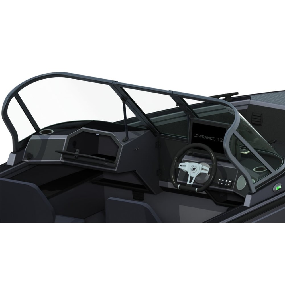 Катер-лодка алюминиевая SIBERIA S4 (one)