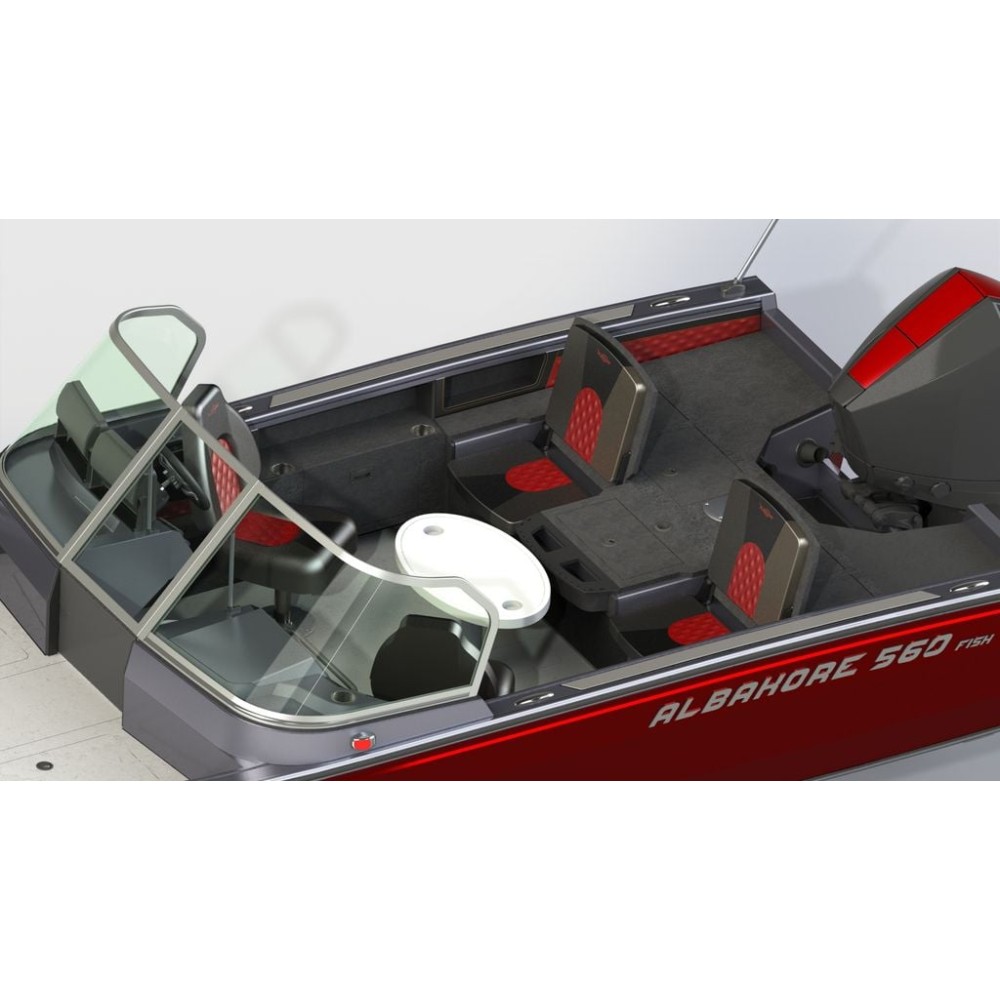 Катер-лодка алюминиевая ALBAKORE 560 Fish