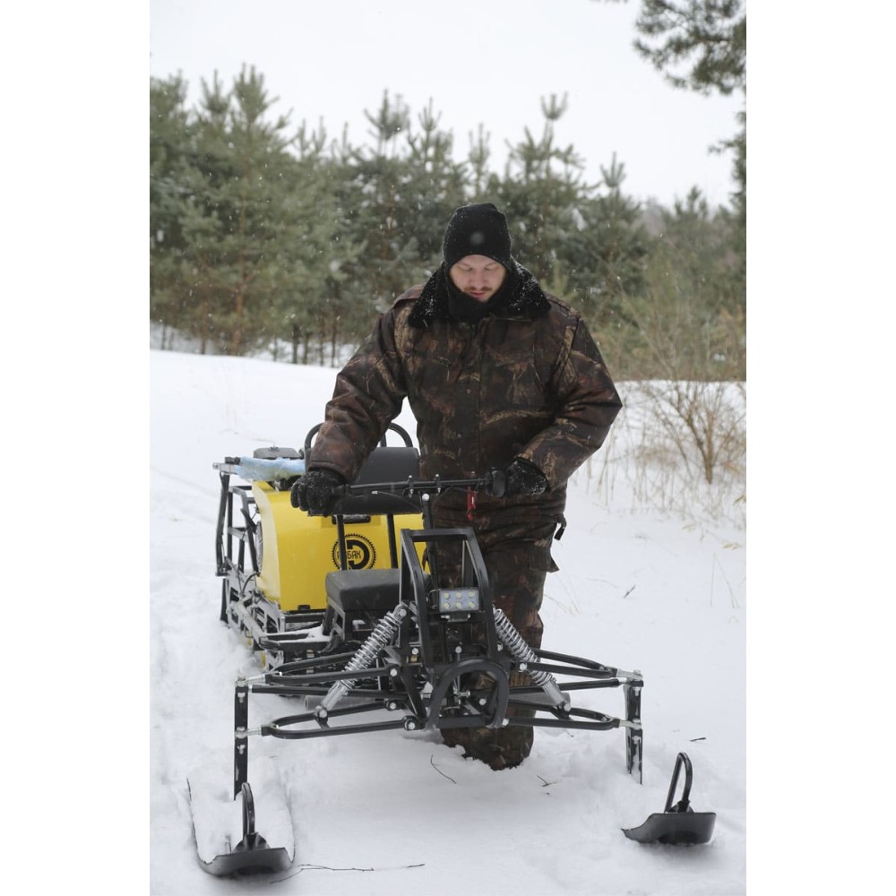 Мотобуксировщик РЫБАК PKD. PSD 15 л.с. (длинная база 1430мм)