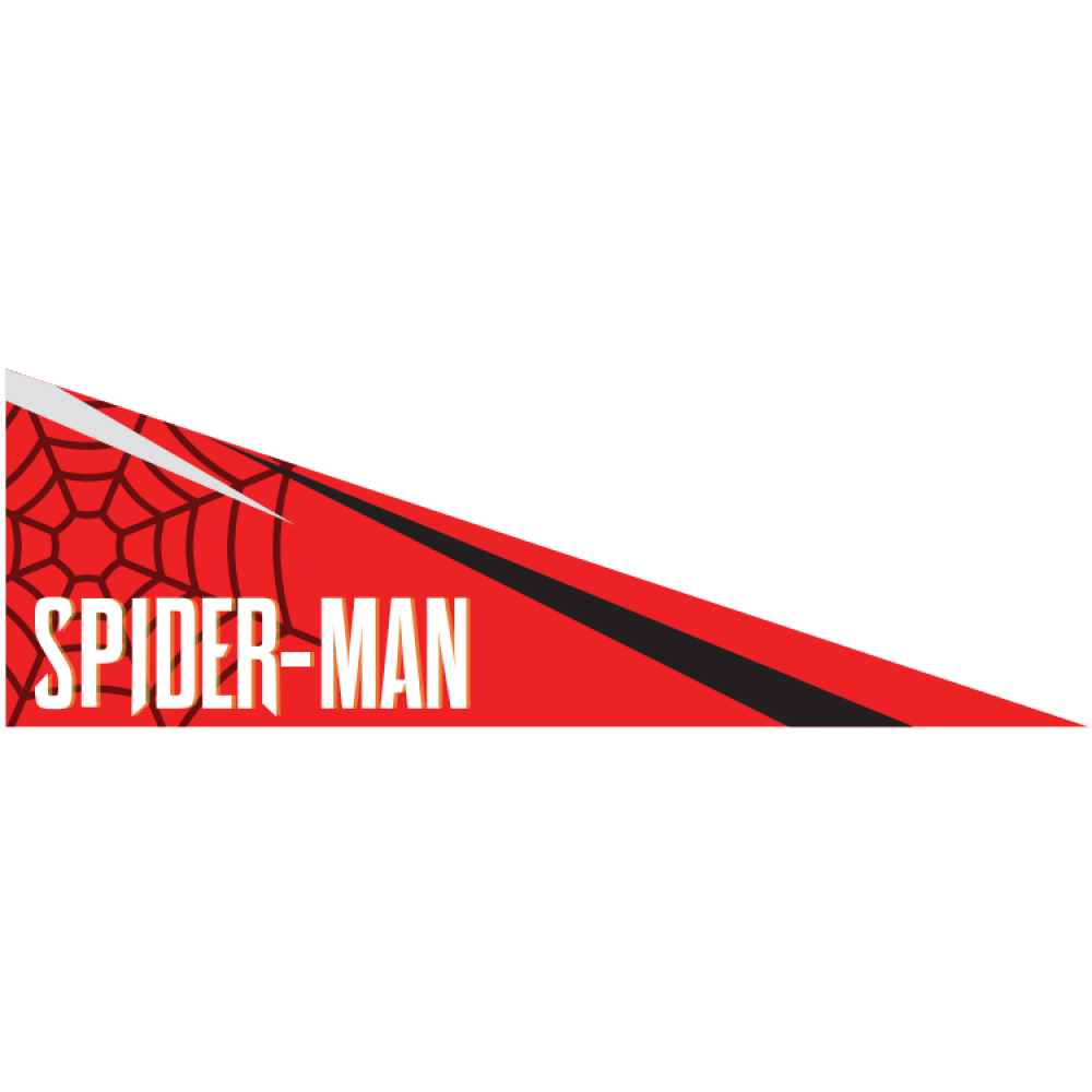 Наклейка для детского электромобиля Спайдер мэн