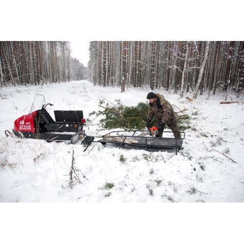 Снегоход РУССКАЯ МЕХАНИКА Буран 4А