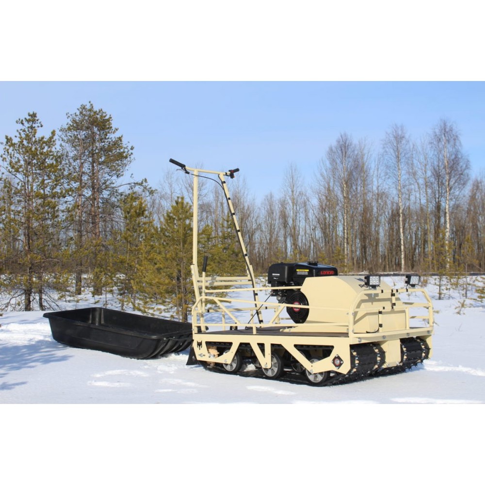 Мотобуксировщик POMOR X2 K-15 С реверс-редуктором