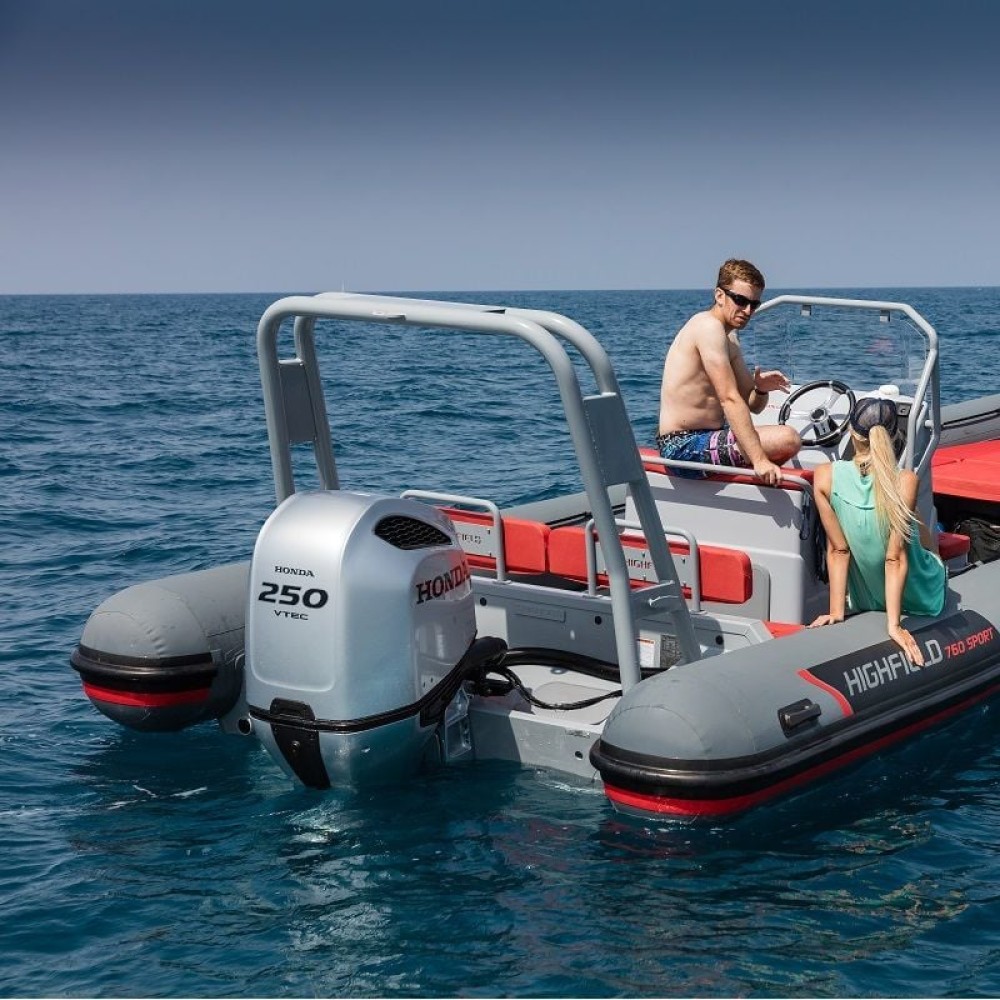 4х-тактный лодочный мотор HONDA BF250D XRU