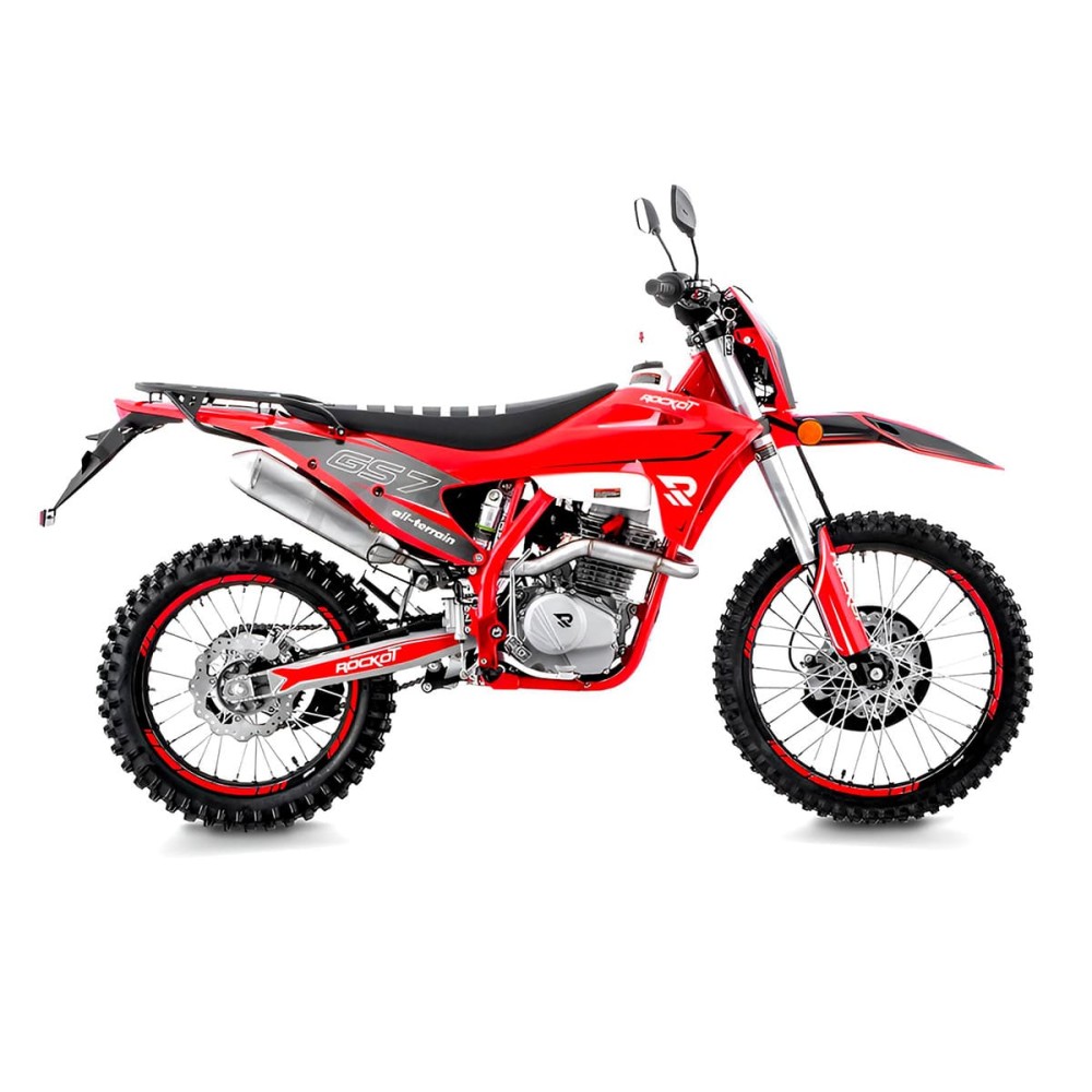 Мотоцикл эндуро ROCKOT GS7 ALL-TERRAIN (250cc, 171FMM (YB250R), 21/18, ЭПТС)