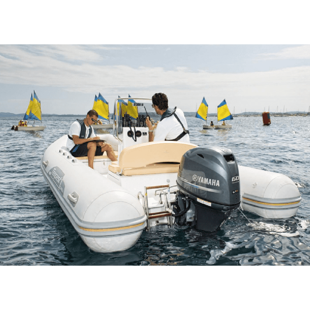 Комплект Алюминиевая лодка (катер) Mikatsu (Микатсу) 475 (Z43) Sport + мотор Yamaha F60FETL