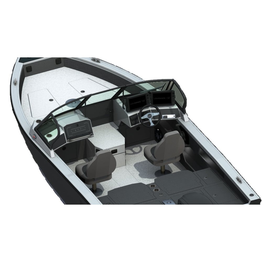 Катер-лодка алюминиевая SIBERIA S5 (mod 1)