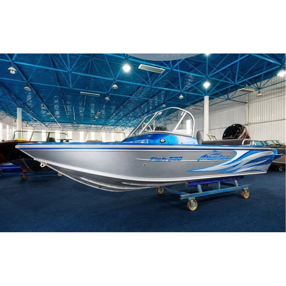 Катер-лодка алюминиевая NORTHSILVER 520 Fish Б/У