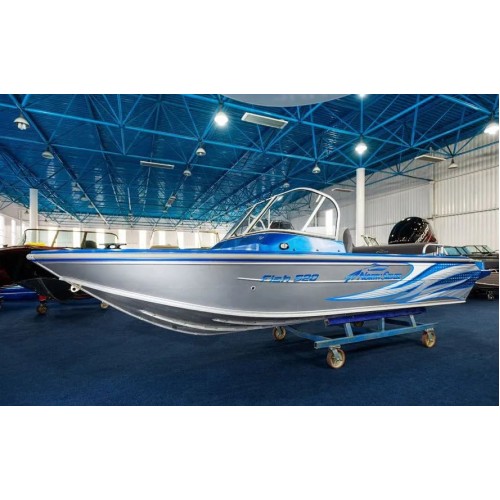 Катер-лодка алюминиевая NORTHSILVER 520 Fish Б/У