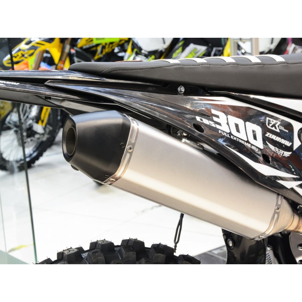 Мотоцикл кроссовый эндуро ZUUMAV FX K8 (CBS-300) Black 21/18