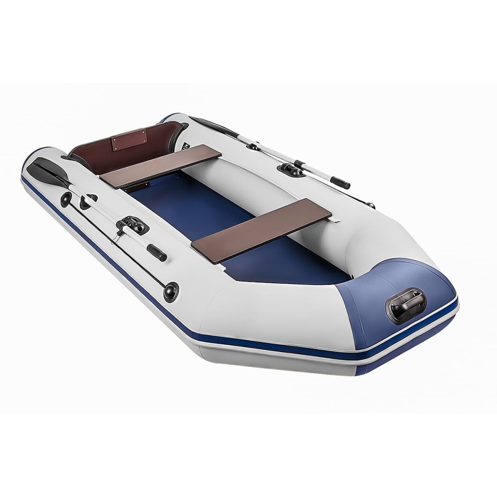 Лодка ПВХ АКВА 2800 Серый - синий