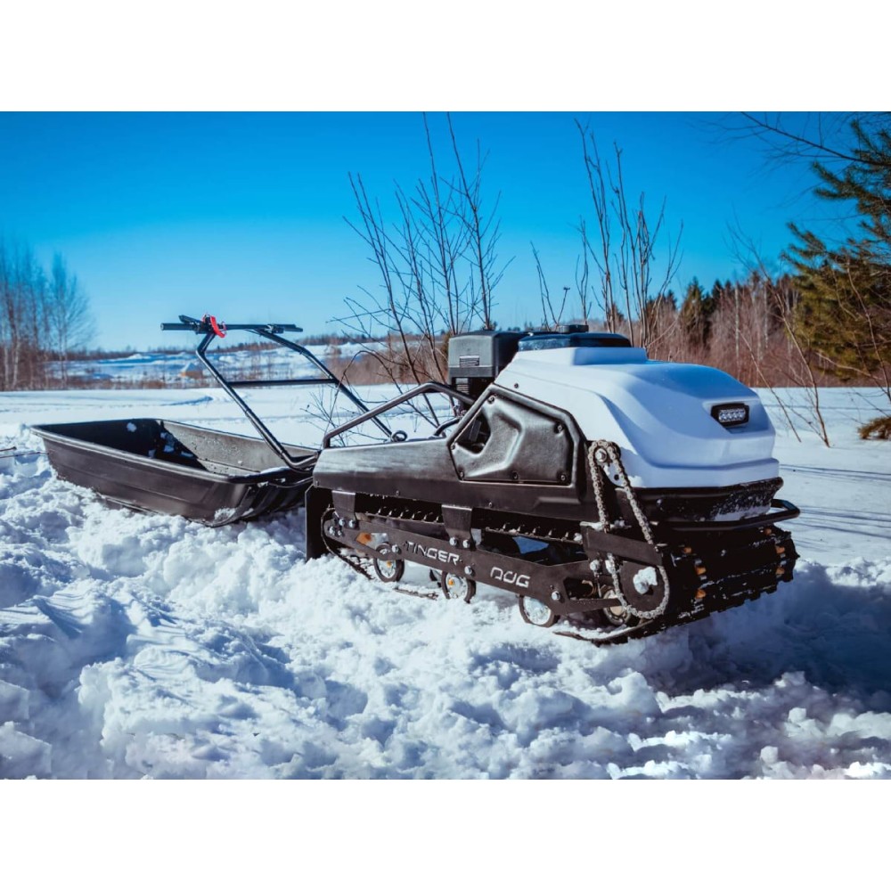 Мотобуксировщик Tinger Dog 15 л.с белый Б/У