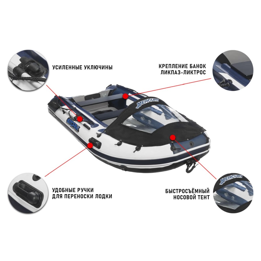 Лодка ПВХ STORMLINE AirDeck Extra 380 (2024)