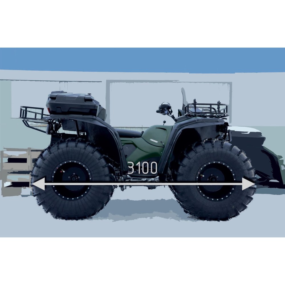 Квадроцикл-болотоход СОКОЛ 1.5 УАЗ Тимкен (ПСМ)