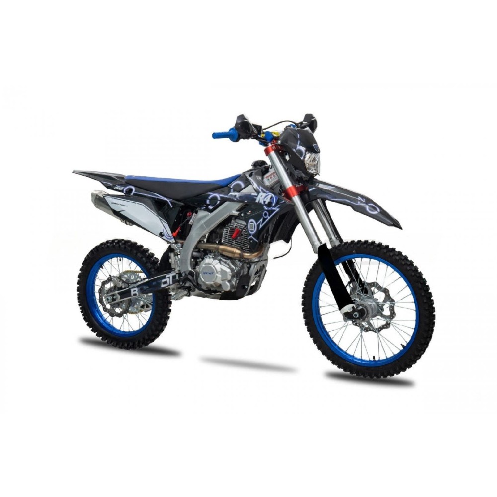 Мотоцикл кроссовый эндуро ROCKOT R4-250 Blue Trone 21/18 172FMM (2021 г.)