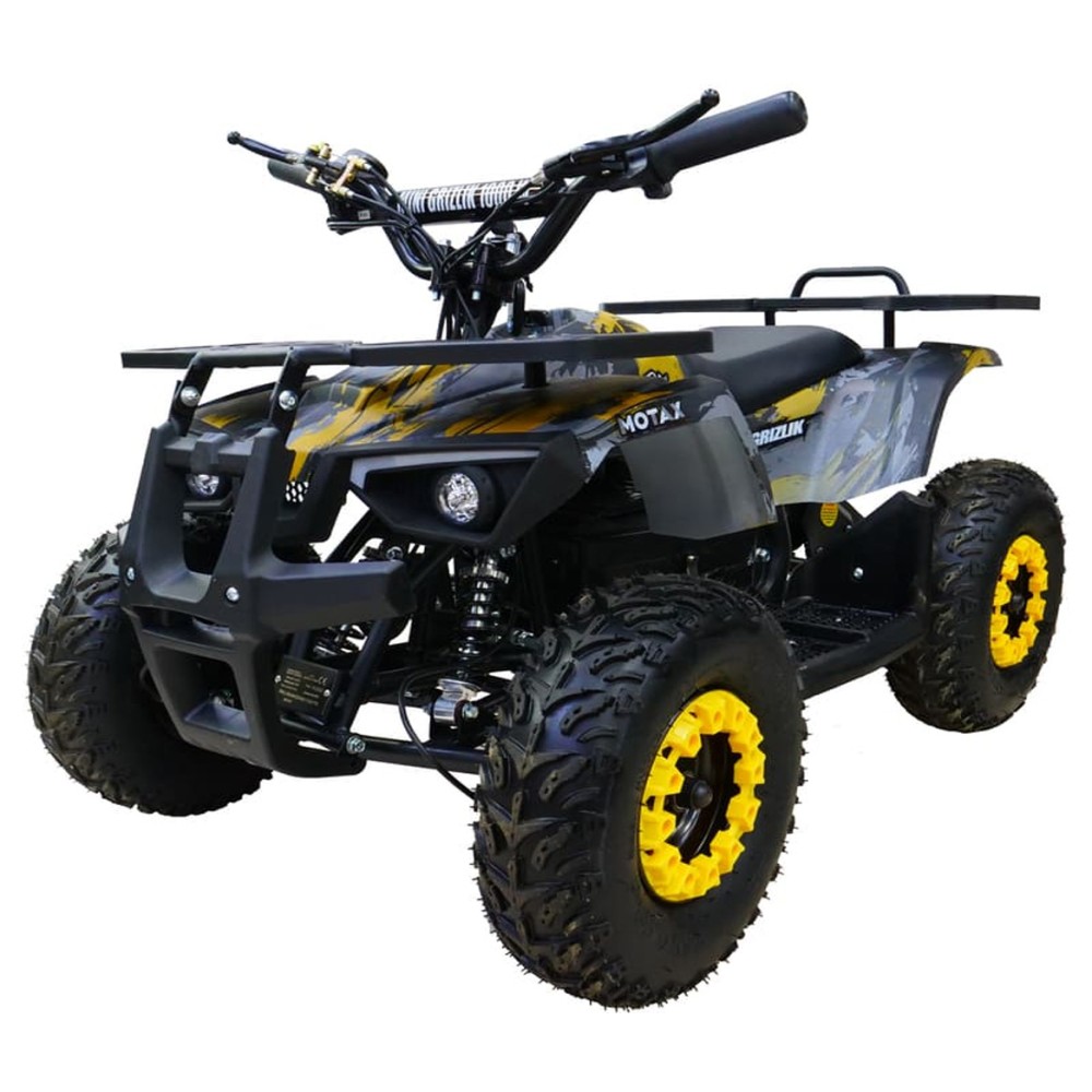Электроквадроцикл MOTAX Mini Grizlik X-16 E1000 BW
