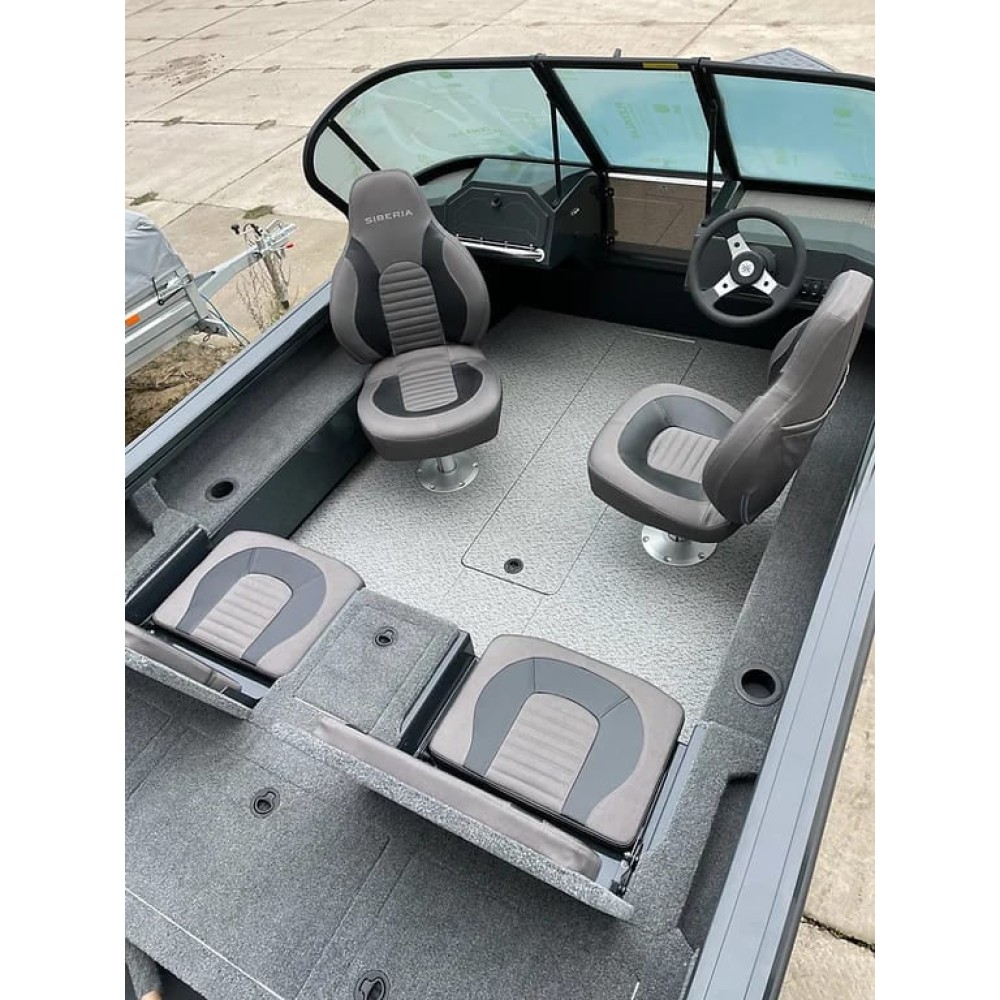 Катер-лодка алюминиевая SIBERIA S4 (mod 2)