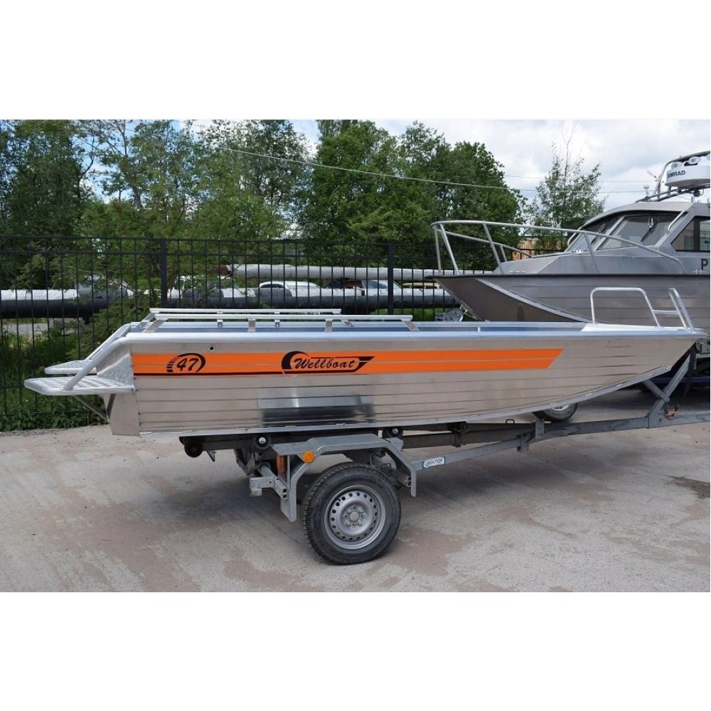 Алюминиевая лодка WELLBOAT-47