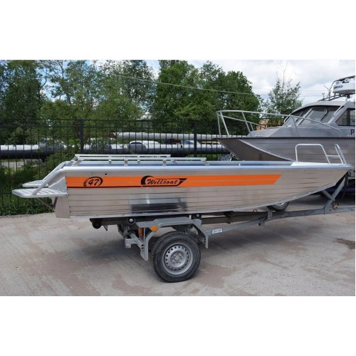 Алюминиевая лодка WELLBOAT-47