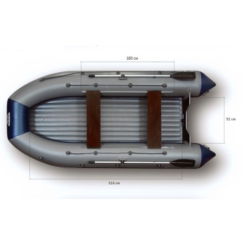Лодка ПВХ ФЛАГМАН 420