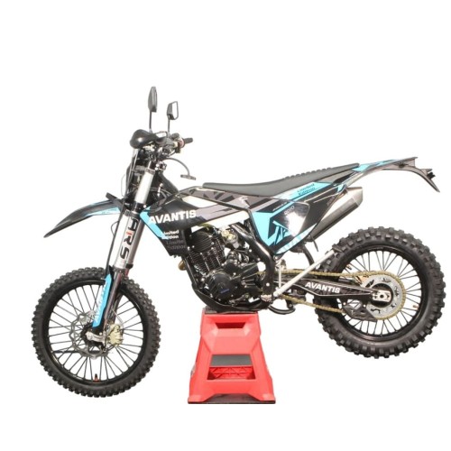 Мотоцикл кроссовый эндуро AVANTIS 250 Carb Nibbi Exclusive (CB250-F/172FMM Design HS черный) ARS с ПТС