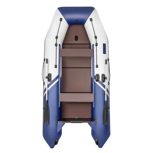 Лодка ПВХ БРОНЯ 340 СК Белый - синий