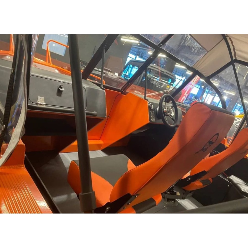 Катер-лодка алюминиевая ТРИЕРА 540 Боурайдер Комфорт Б/У