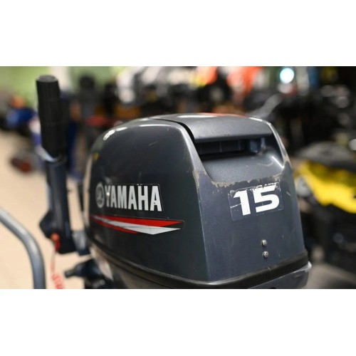2х-тактный лодочный мотор YAMAHA 15FMHS Б/У