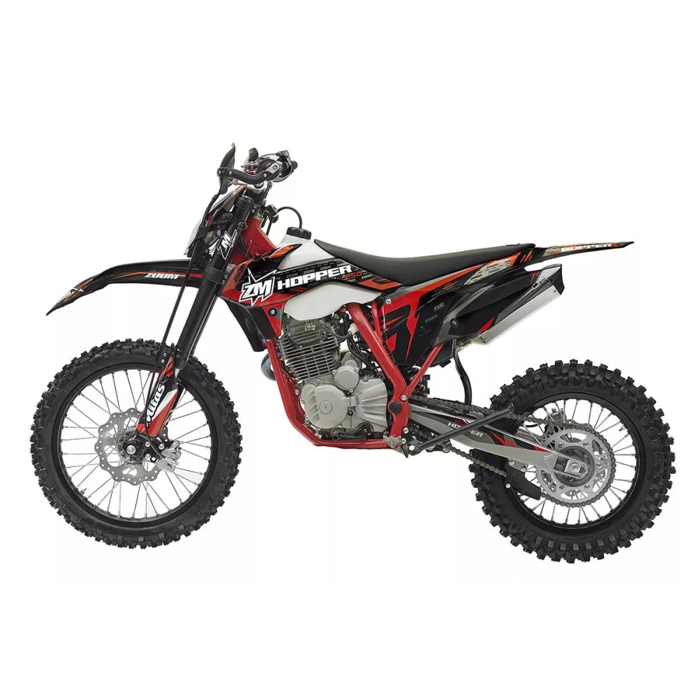 Мотоцикл кроссовый эндуро ZM Hopper S 21/18